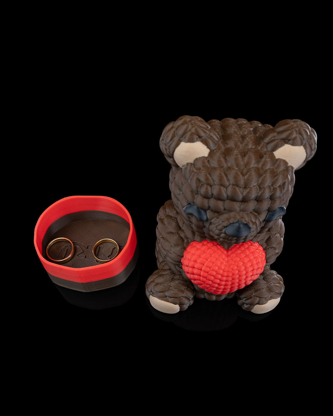 Valentine Bear Container