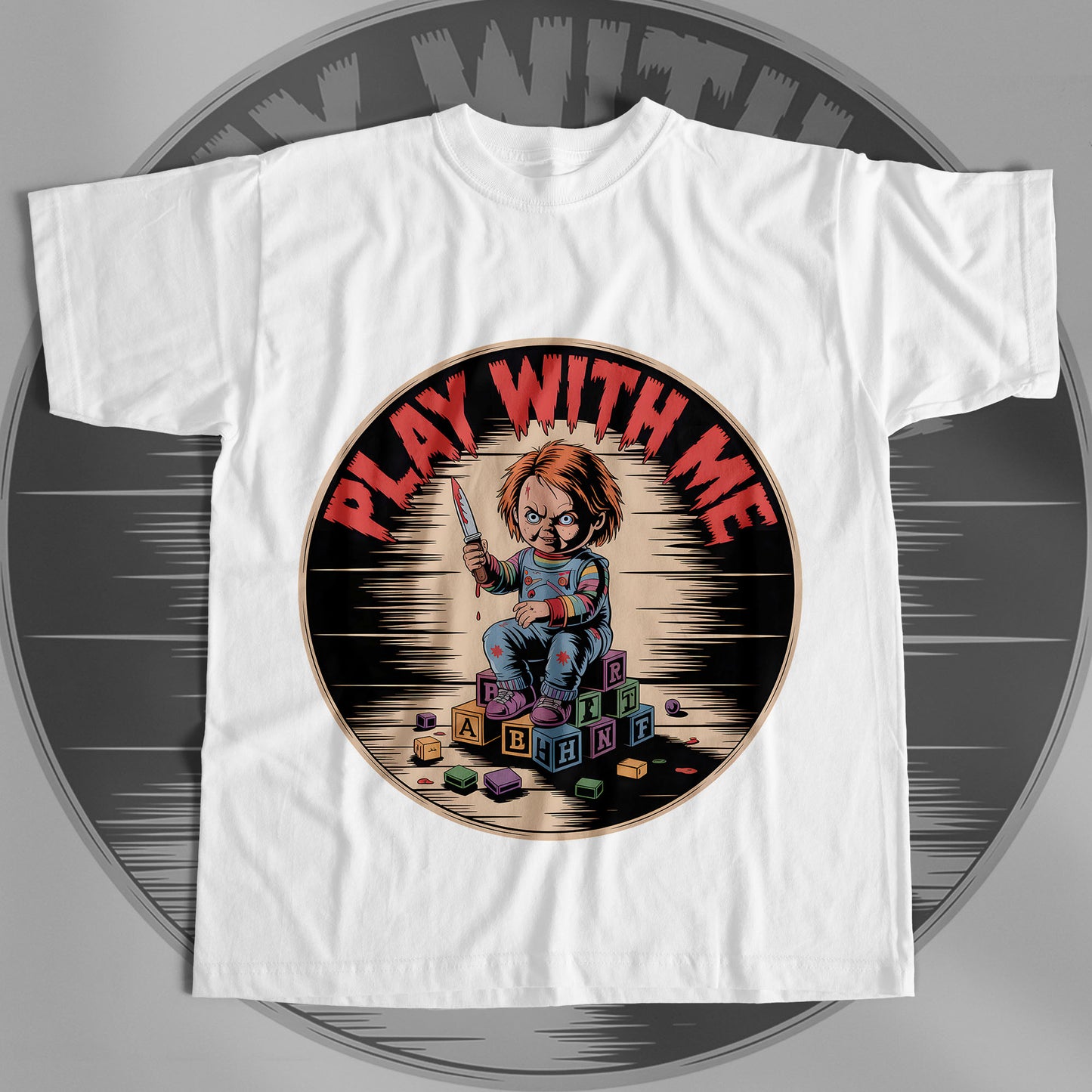 Chucky Inspired Halloween Tee 🎃🔪