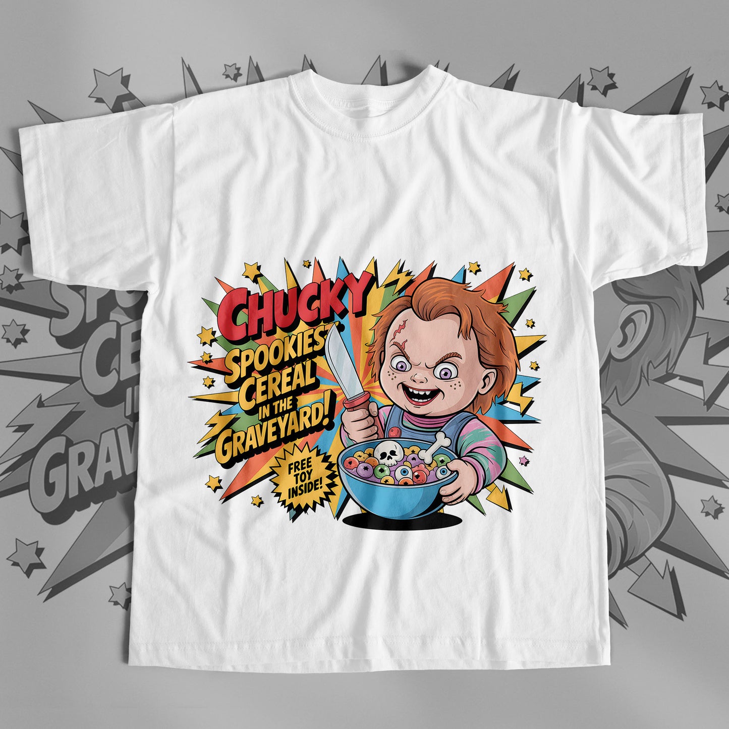Chucky Inspired Halloween Tee 🎃🔪