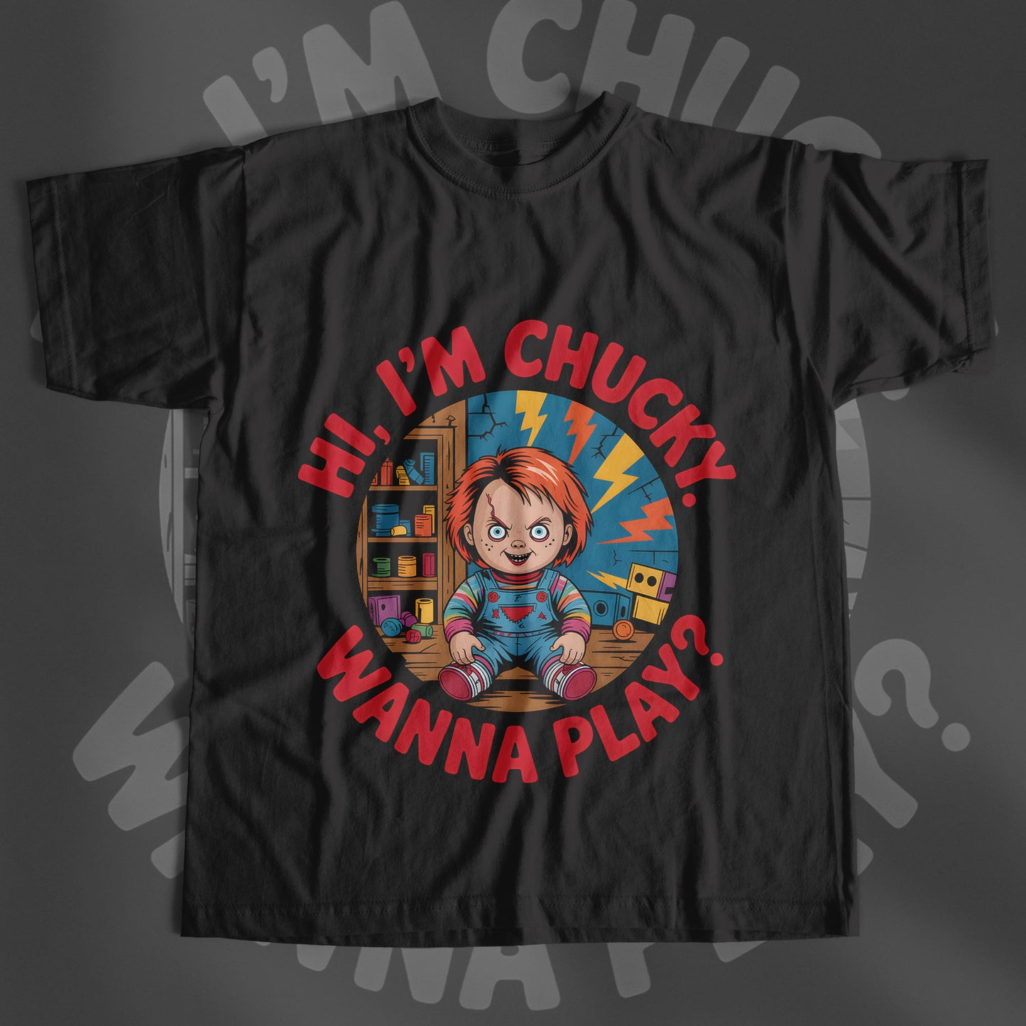 Chucky Inspired Halloween Tee 🎃🔪