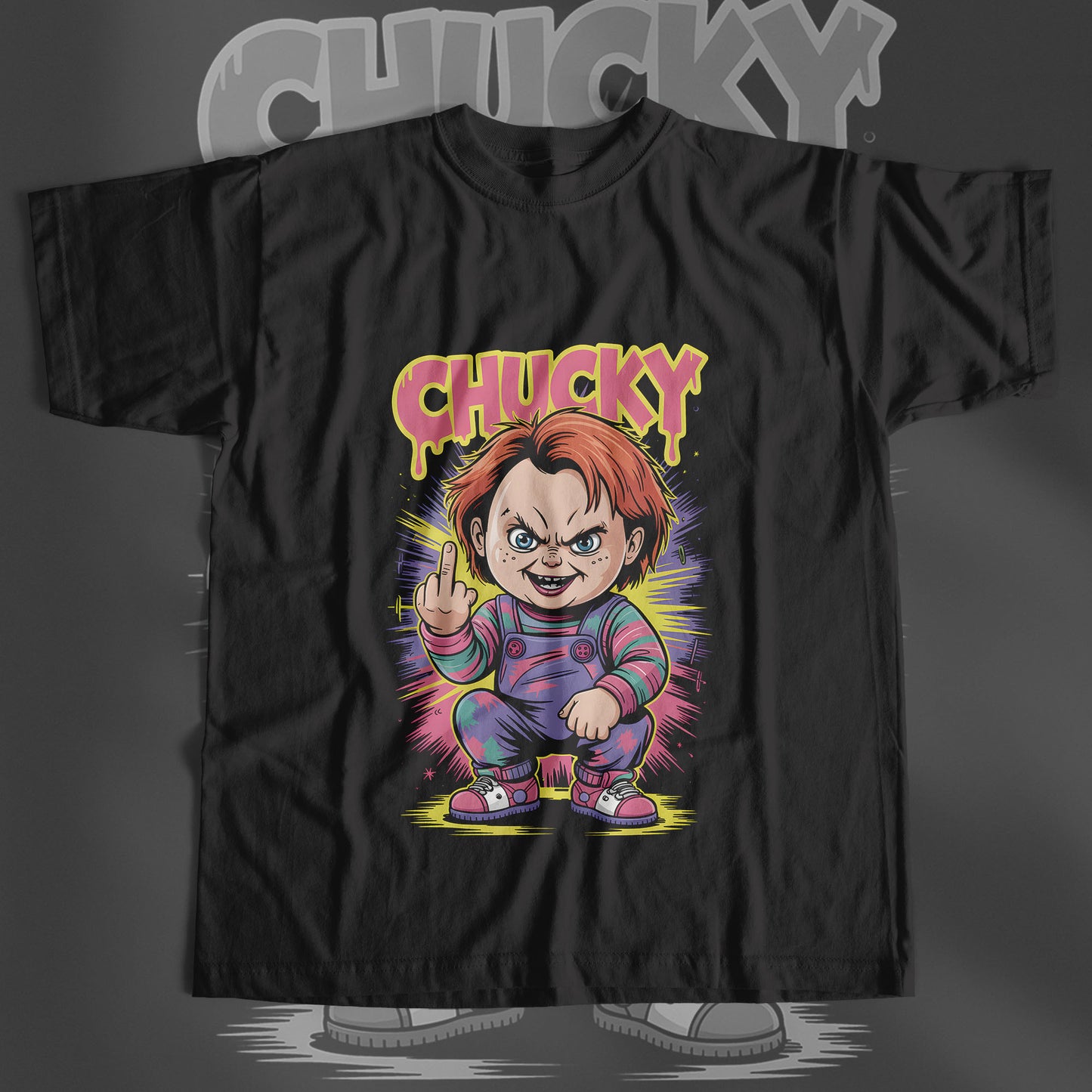 Chucky Inspired Halloween Tee 🎃🔪
