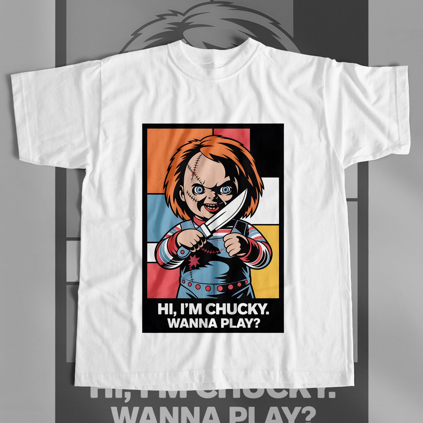 Chucky Inspired Halloween Tee 🎃🔪