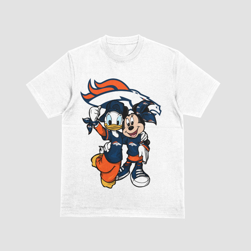 Minnie & Daphne NFL (AFC East and West) Mashup Graphic Tee 🏈✨