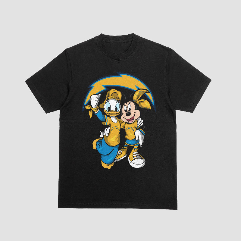 Minnie & Daphne NFL (AFC East and West) Mashup Graphic Tee 🏈✨