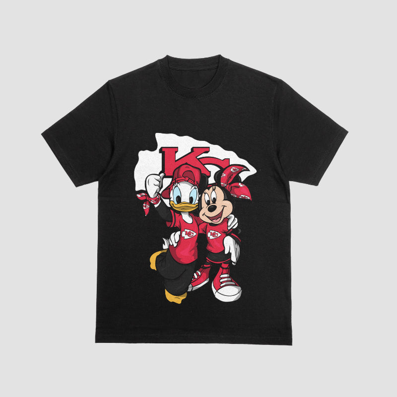 Minnie & Daphne NFL (AFC East and West) Mashup Graphic Tee 🏈✨