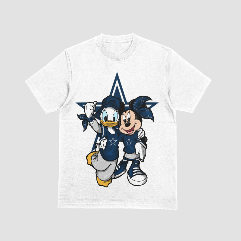 Minnie & Daphne NFL (NFC East and West) Mashup Graphic Tee 🏈✨