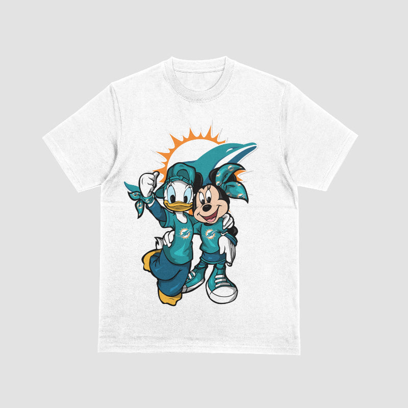 Minnie & Daphne NFL (AFC East and West) Mashup Graphic Tee 🏈✨