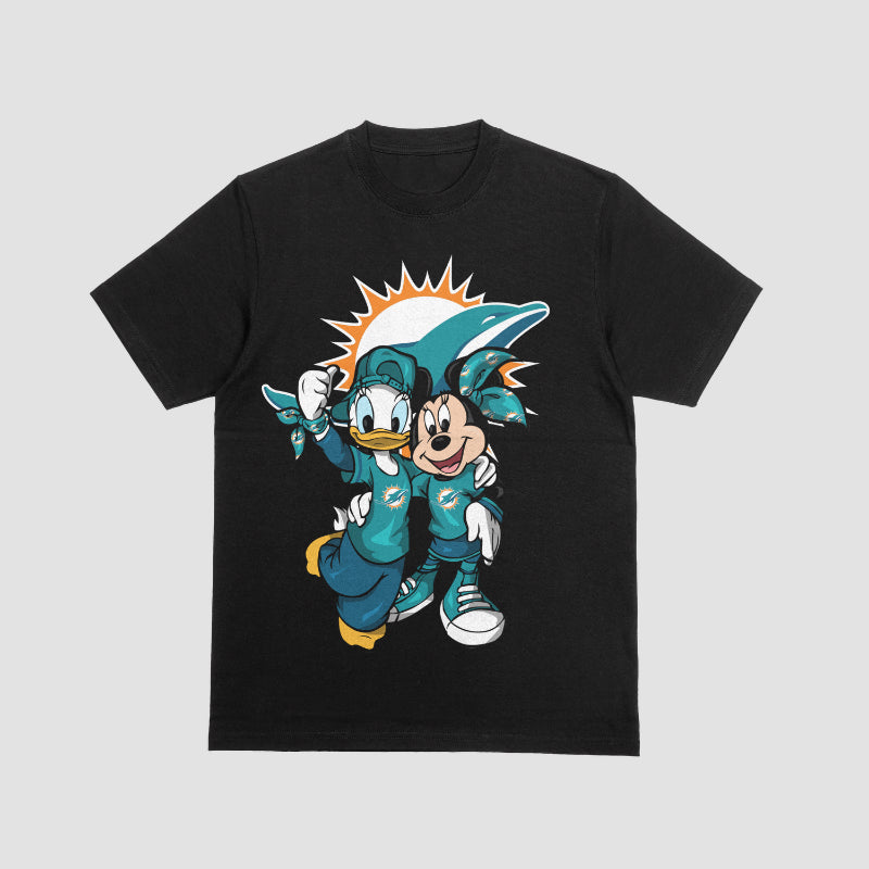 Minnie & Daphne NFL (AFC East and West) Mashup Graphic Tee 🏈✨