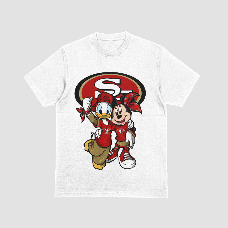 Minnie & Daphne NFL (NFC East and West) Mashup Graphic Tee 🏈✨