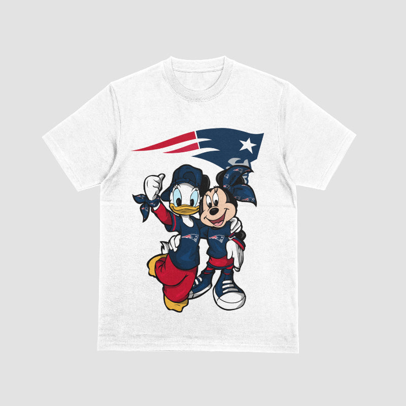 Minnie & Daphne NFL (AFC East and West) Mashup Graphic Tee 🏈✨