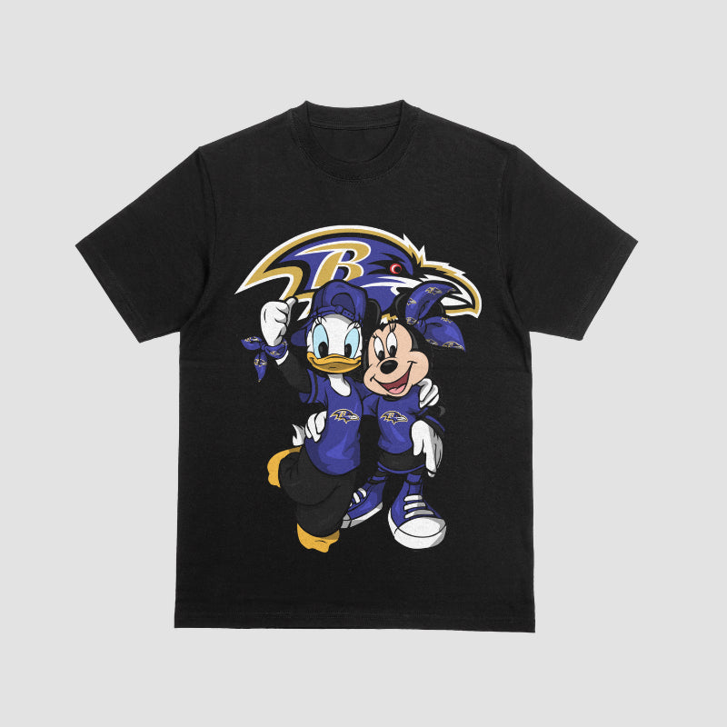 Minnie & Daphne NFL (AFC North and South) Mashup Graphic Tee 🏈✨