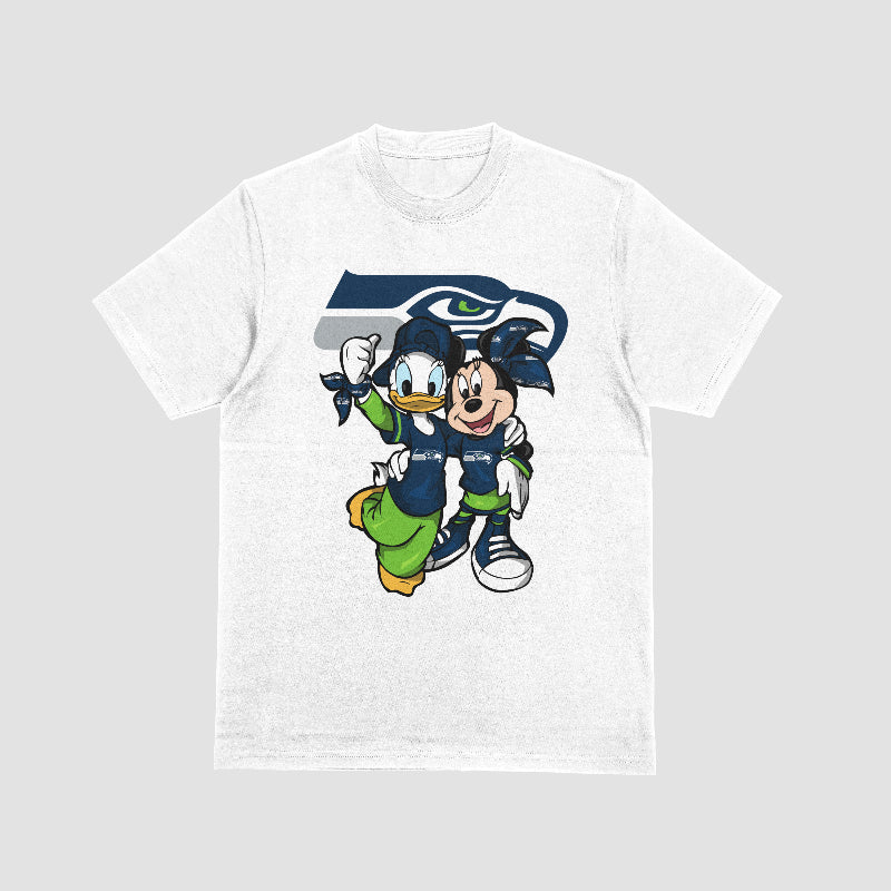 Minnie & Daphne NFL (NFC East and West) Mashup Graphic Tee 🏈✨