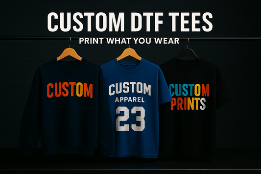 Custom DTF Printed Tees